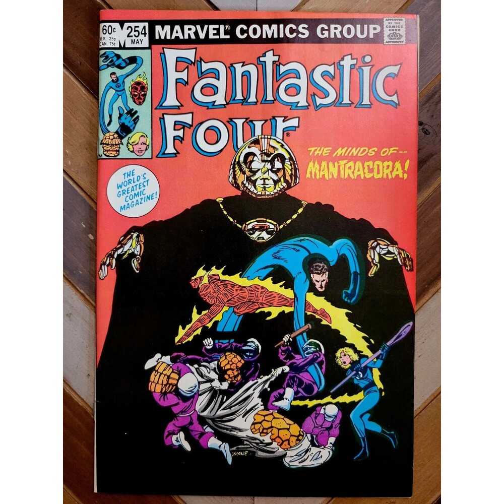 Fantastic Four #254 (1983) Mantracora! Valeria is Conceived! By John Byrne (7.0)